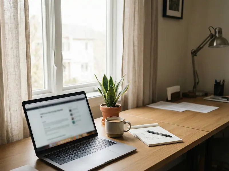 Remote working setup